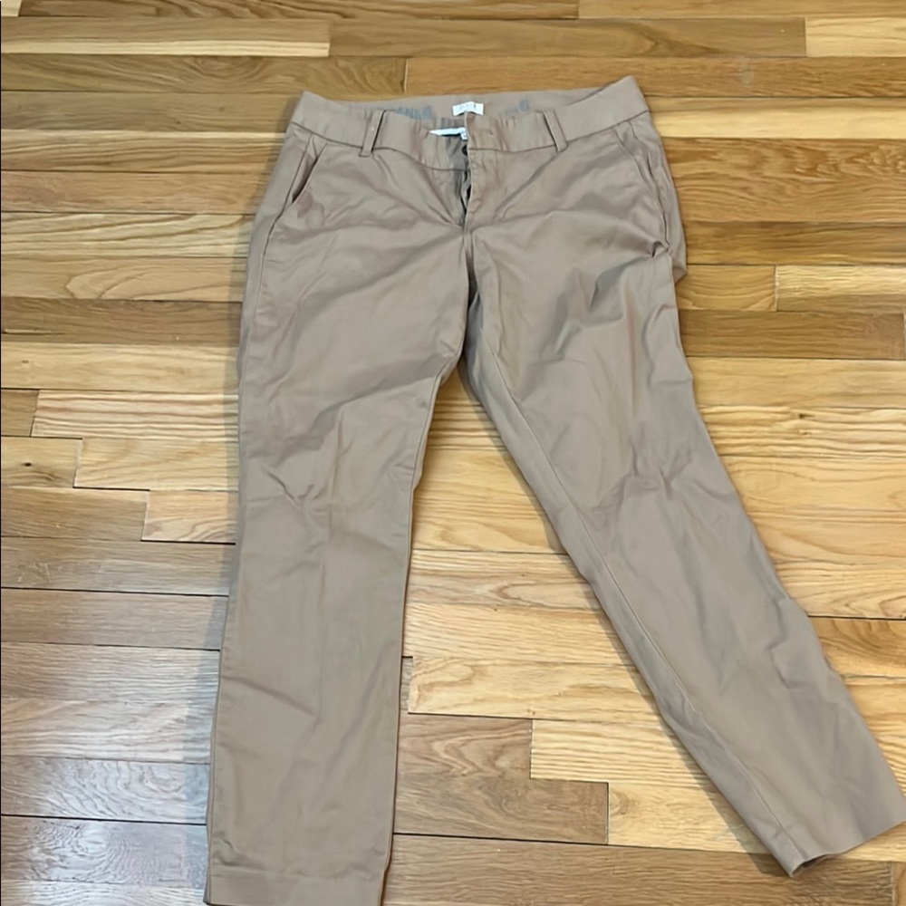 J. Crew Frankie Tan Trousers